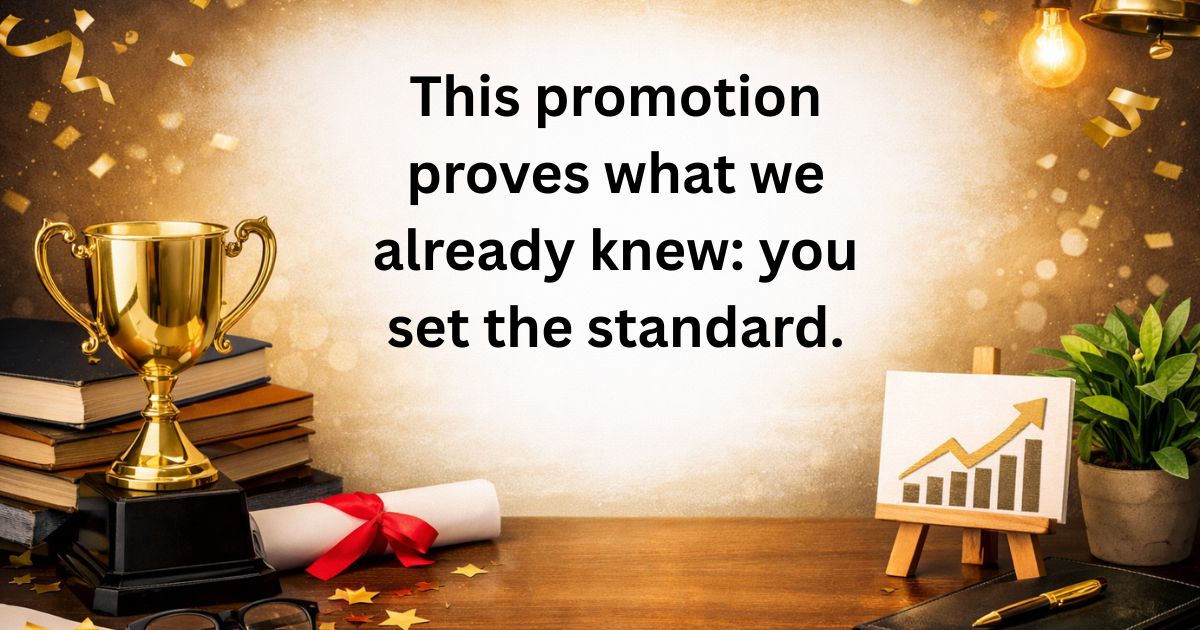 100+ Congratulations Messages for Promotion