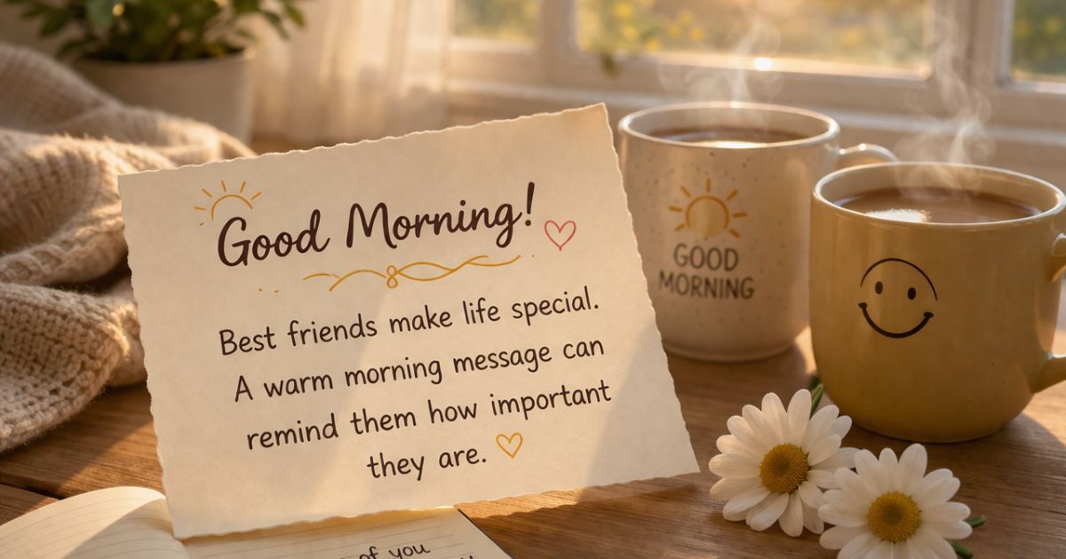 200 good morning messages for a friend