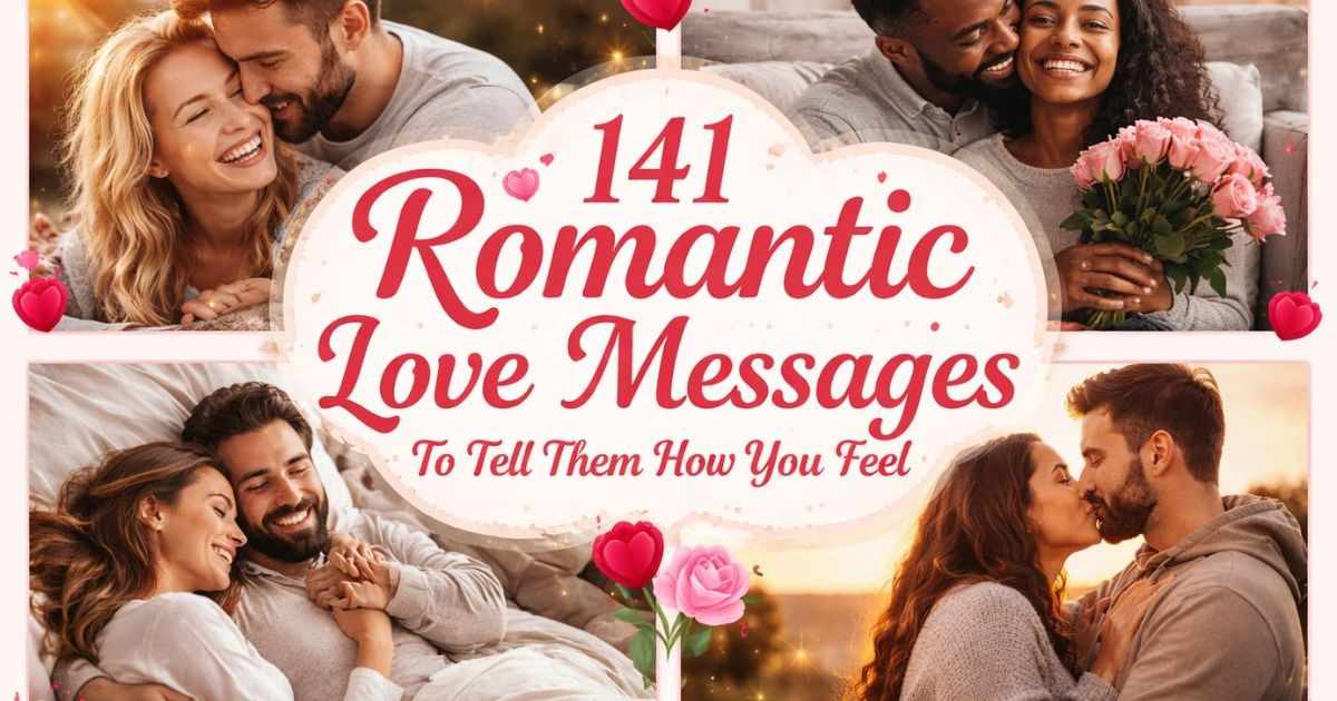151+ Romantic Love Messages to Share Your Heart